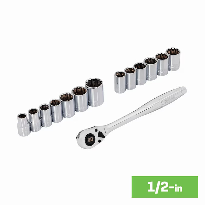297 -Piece Metric and Standard (SAE) Mechanics Tool Set with Hard Case